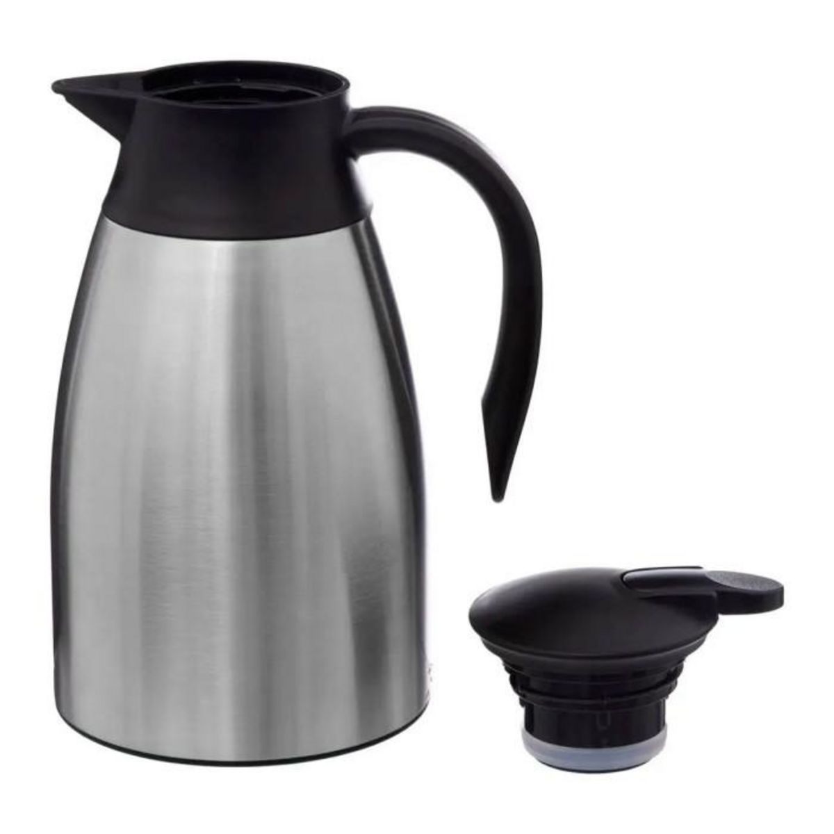 FIVE Pichet Isotherme Design en Inox  Anse  1,5L Argent