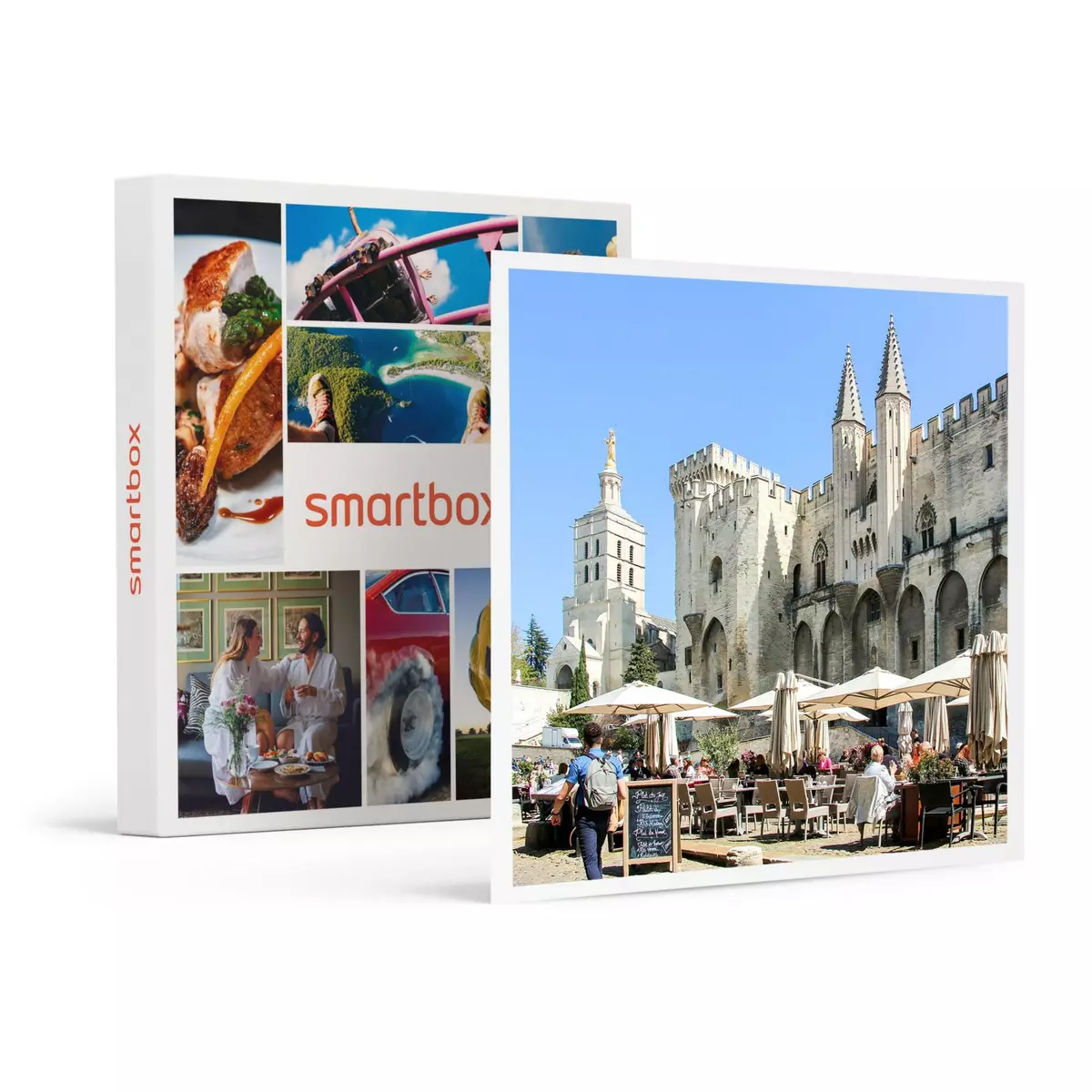 Smartbox 2 entrées adulte pour le Palais des Papes et les jardins à Avignon - Coffret Cadeau Sport & Aventure
