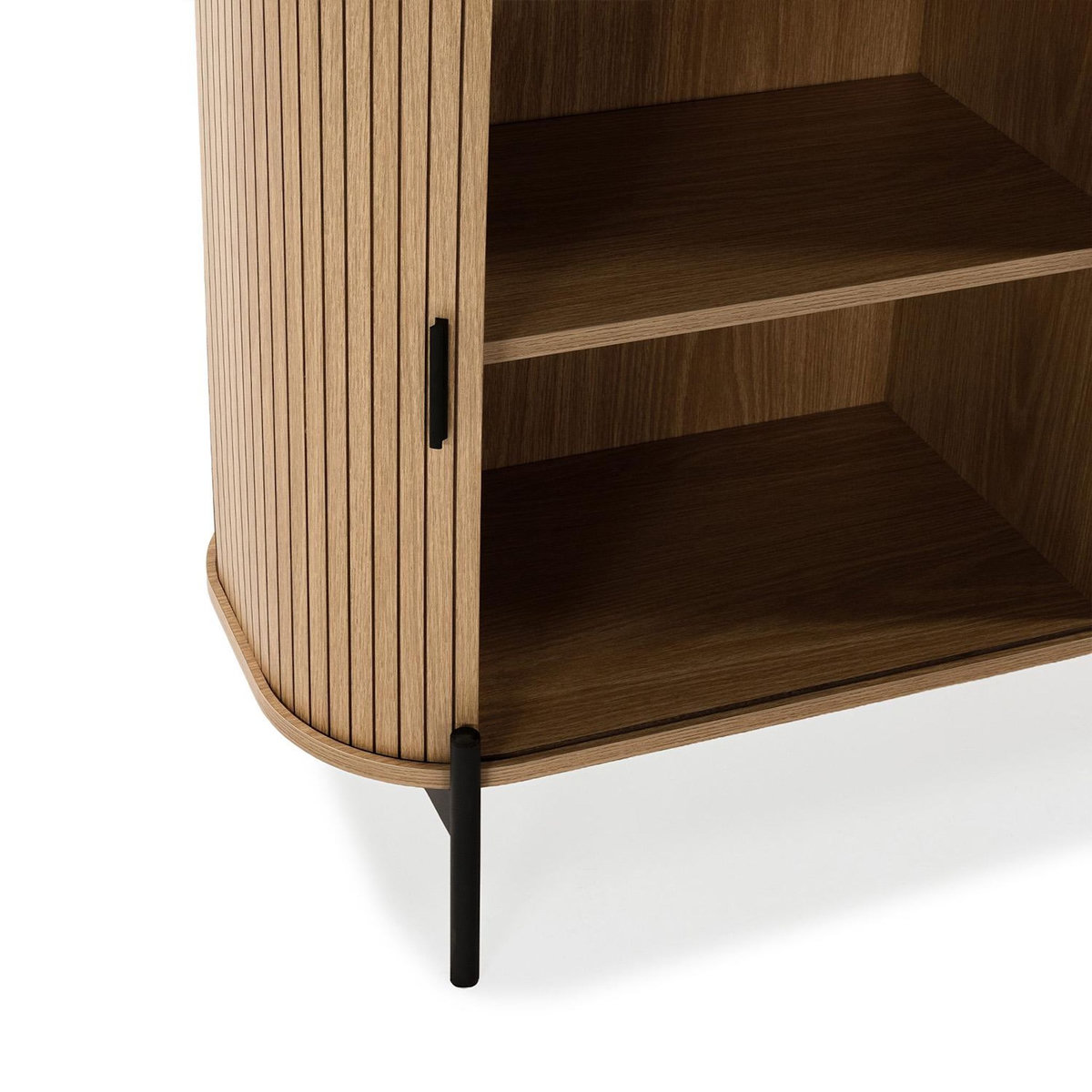 VS VENTA-STOCK Buffet Mónaco 2 portes effet Chêne