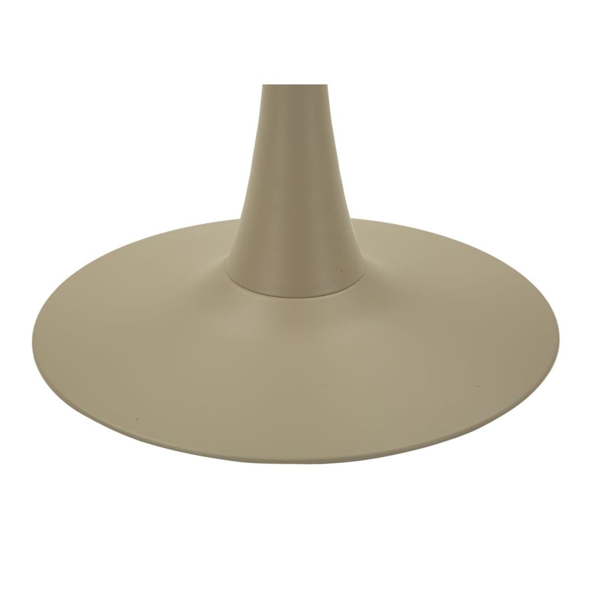 Voir la diapositive 4 : Paris Prix Table de bar ronde  alaska  106cm crème