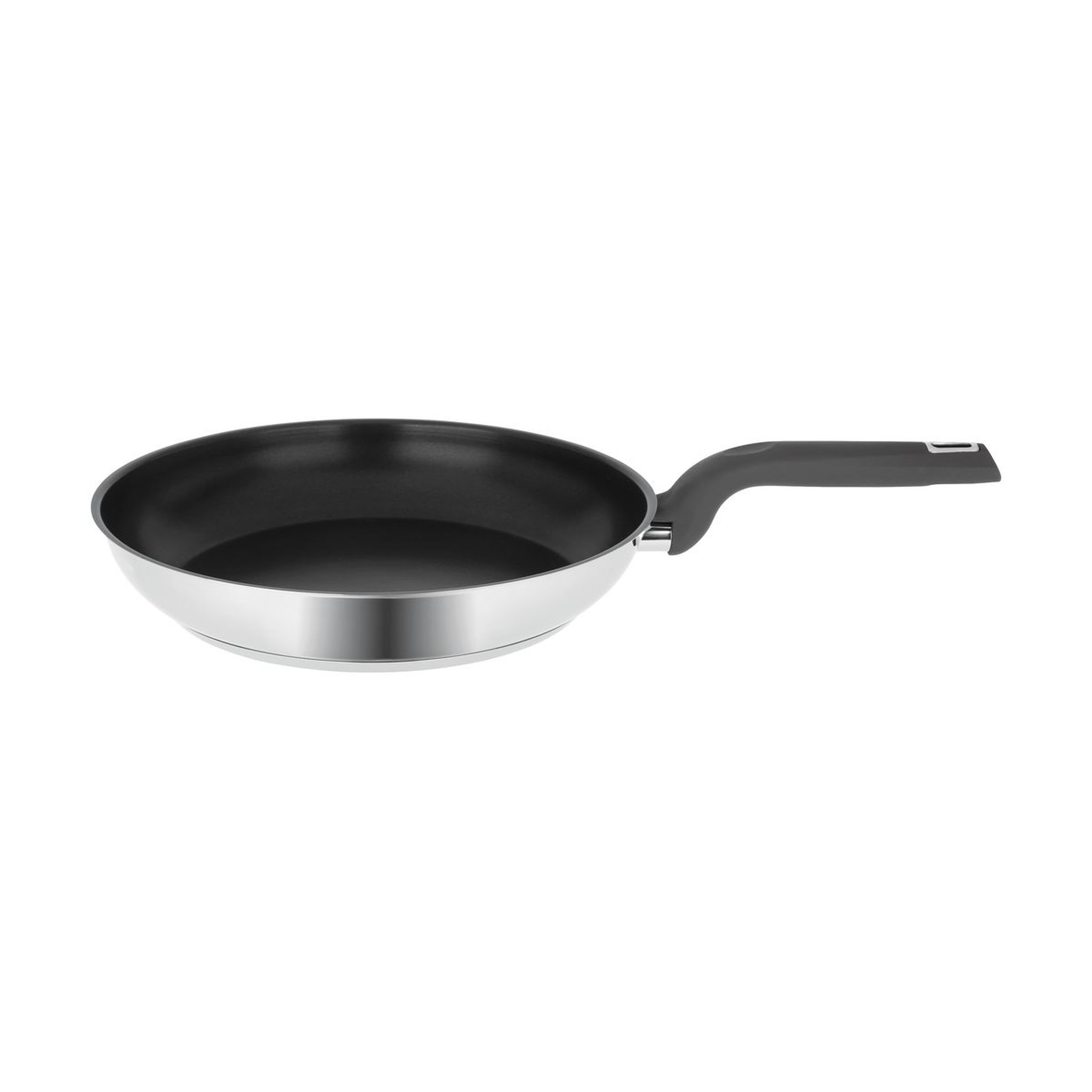 Voir la diapositive 1 : ACTUEL Poêle induction inox revétu 20 cm