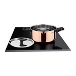 Arthur Martin Faitout 24 cm - ARTHUR MARTIN - AM945GT - 3 couches triple action : cuivre, aluminium, inox - Tous feux dont induction