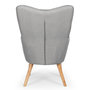 Voir la diapositive 4 : Paris Prix Fauteuil Scandinave  Aimee  67cm Gris Clair
