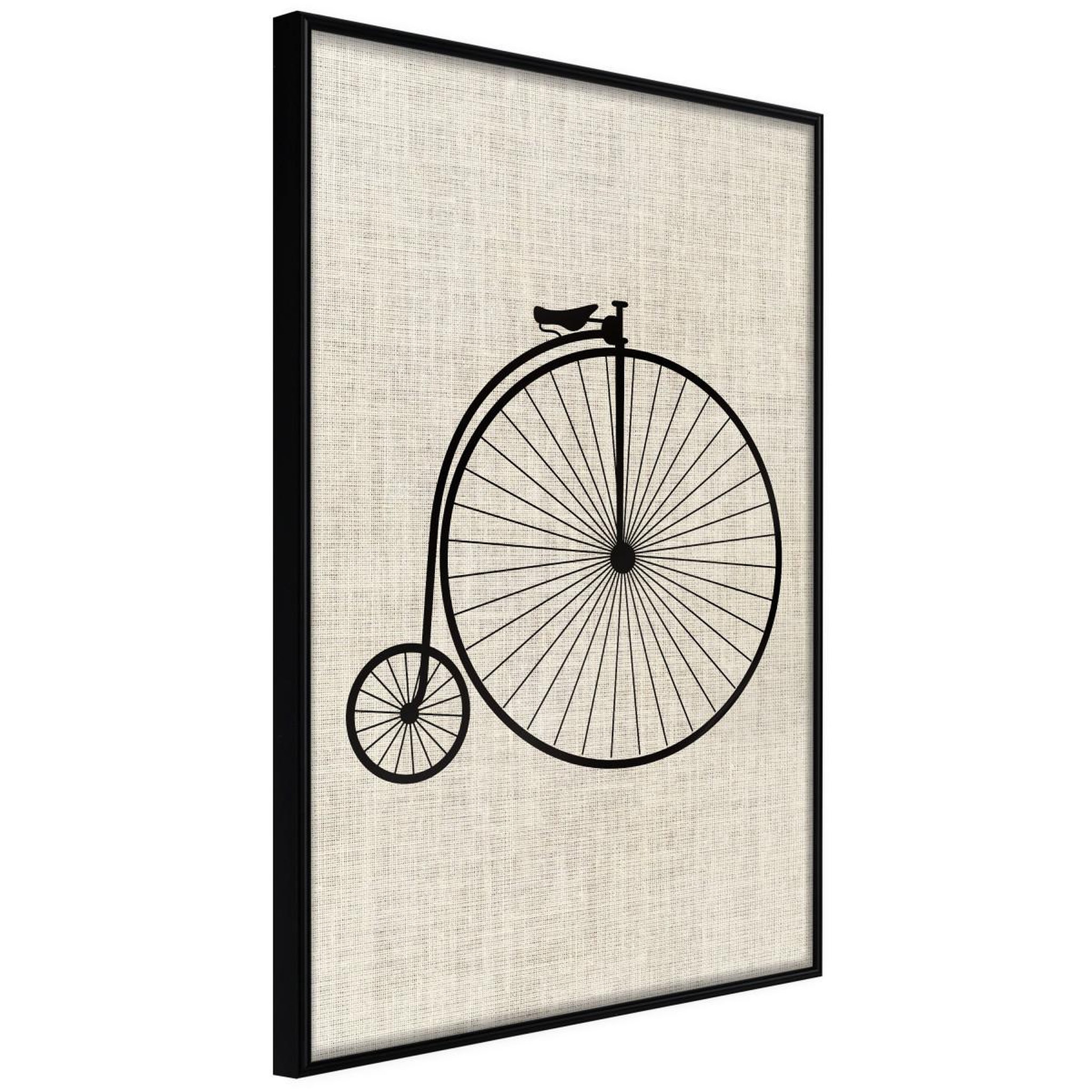 Paris Prix Affiche Murale Encadrée  Penny-Farthing