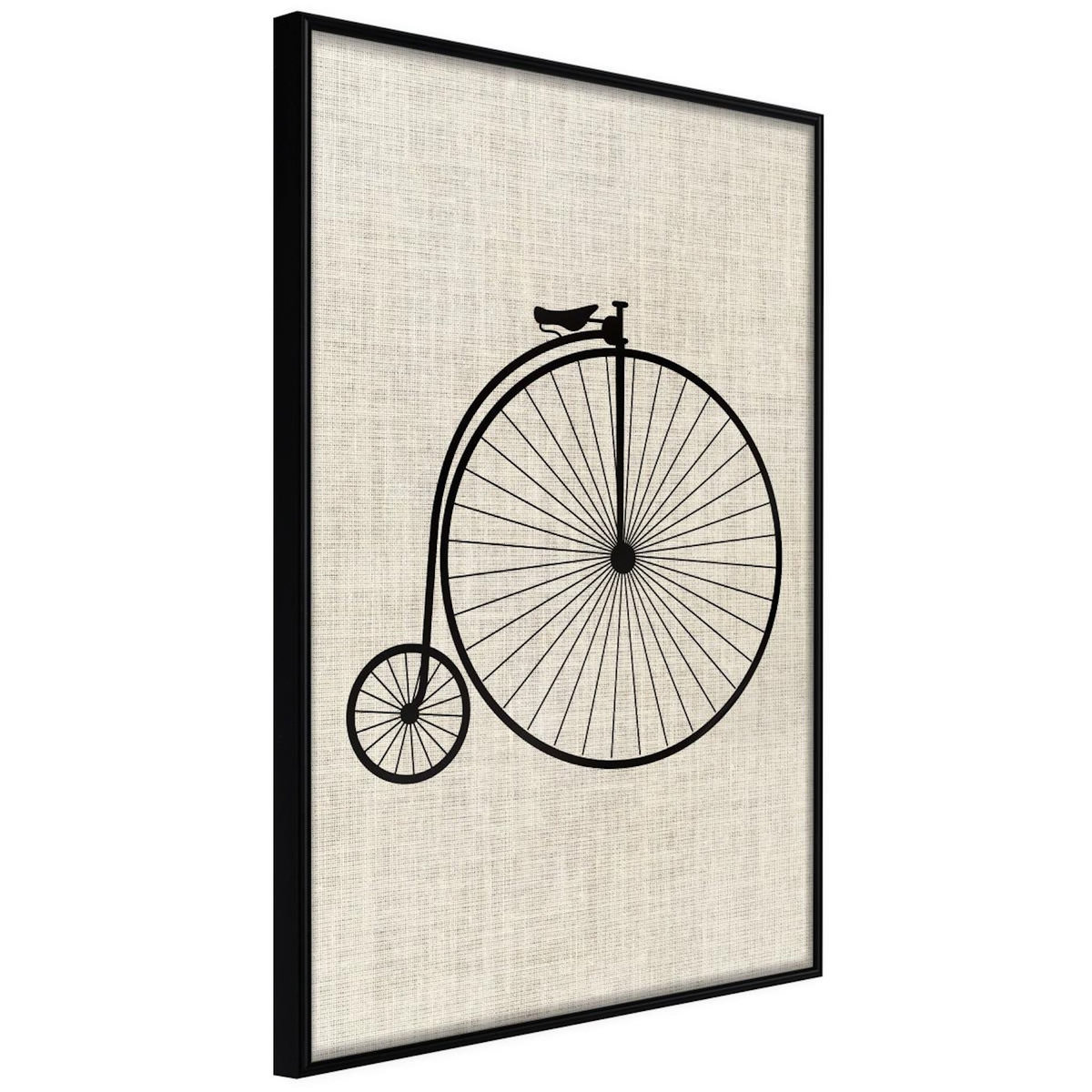 Paris Prix Affiche Murale Encadrée  Penny-Farthing