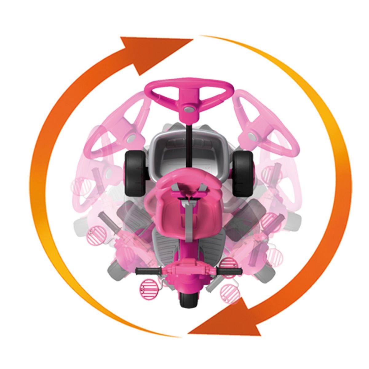 FEBER Tricycle Baby Twist Girl