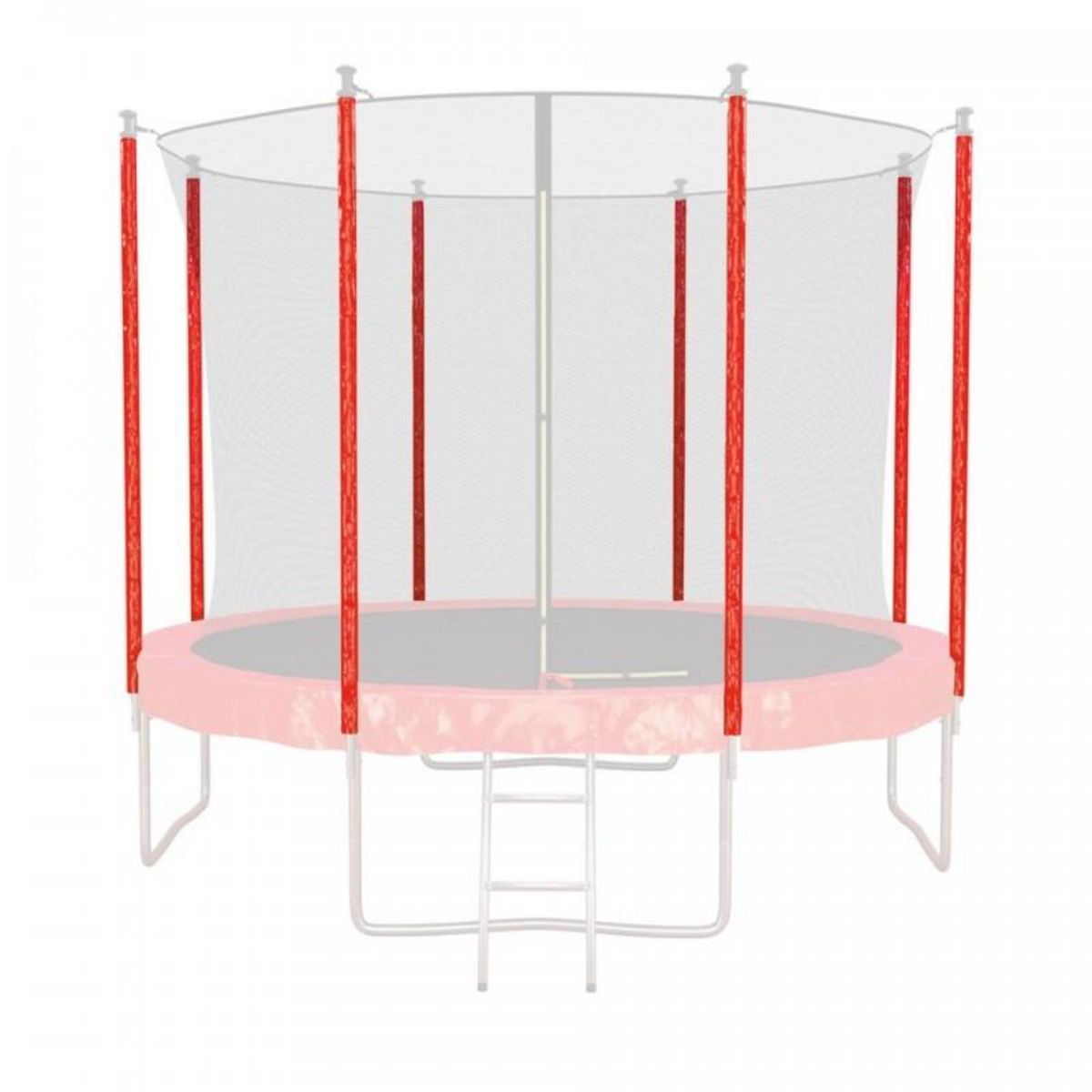 JUMP4FUN Protection pour perches de trampolines toutes tailles Pack de 8 Chaussettes universelles