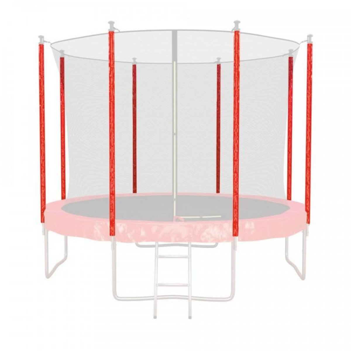 JUMP4FUN Protection pour perches de trampolines toutes tailles Pack de 8 Chaussettes universelles