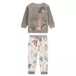 Petit Béguin Pyjama enfant en velours Lapampa. Coloris disponibles : Vert