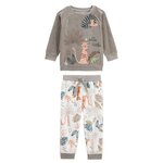 Petit Béguin Pyjama enfant en velours Lapampa. Coloris disponibles : Vert