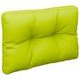 Voir la diapositive 5 : VIDAXL Coussins de palette lot de 2 vert vif tissu