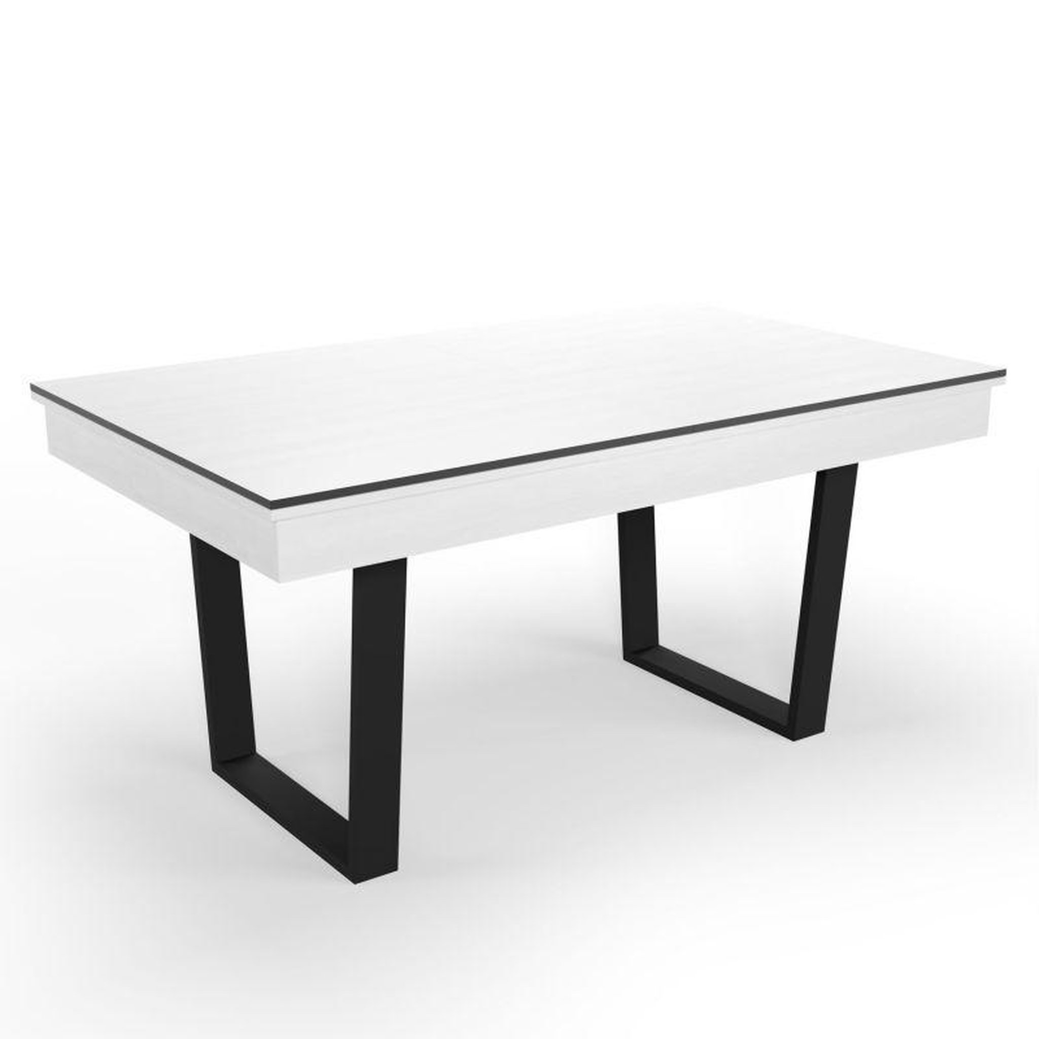 Voir la diapositive 5 : SOKKER Billard Américain Convertible en Table à manger 6/8 personnes 206 x 116 x 82 Cm - Horizon