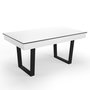 Voir la diapositive 5 : SOKKER Billard Américain Convertible en Table à manger 6/8 personnes 206 x 116 x 82 Cm - Horizon