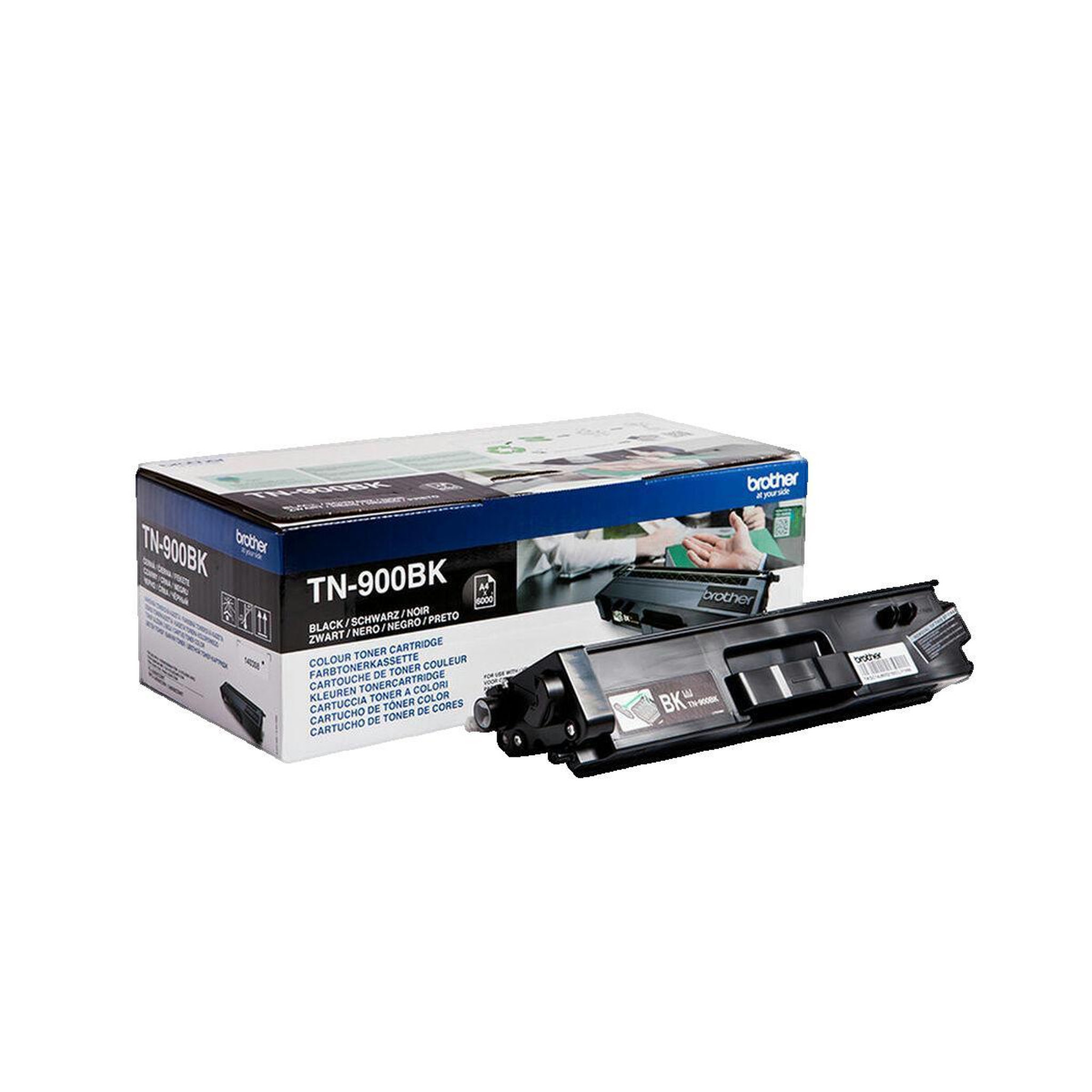 Voir la diapositive 3 : Brother Cartouche de toner Brother TN-900BK Noir