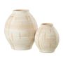 Voir la diapositive 2 : Paris Prix Vase Déco en Argile  Rudy  20cm Beige
