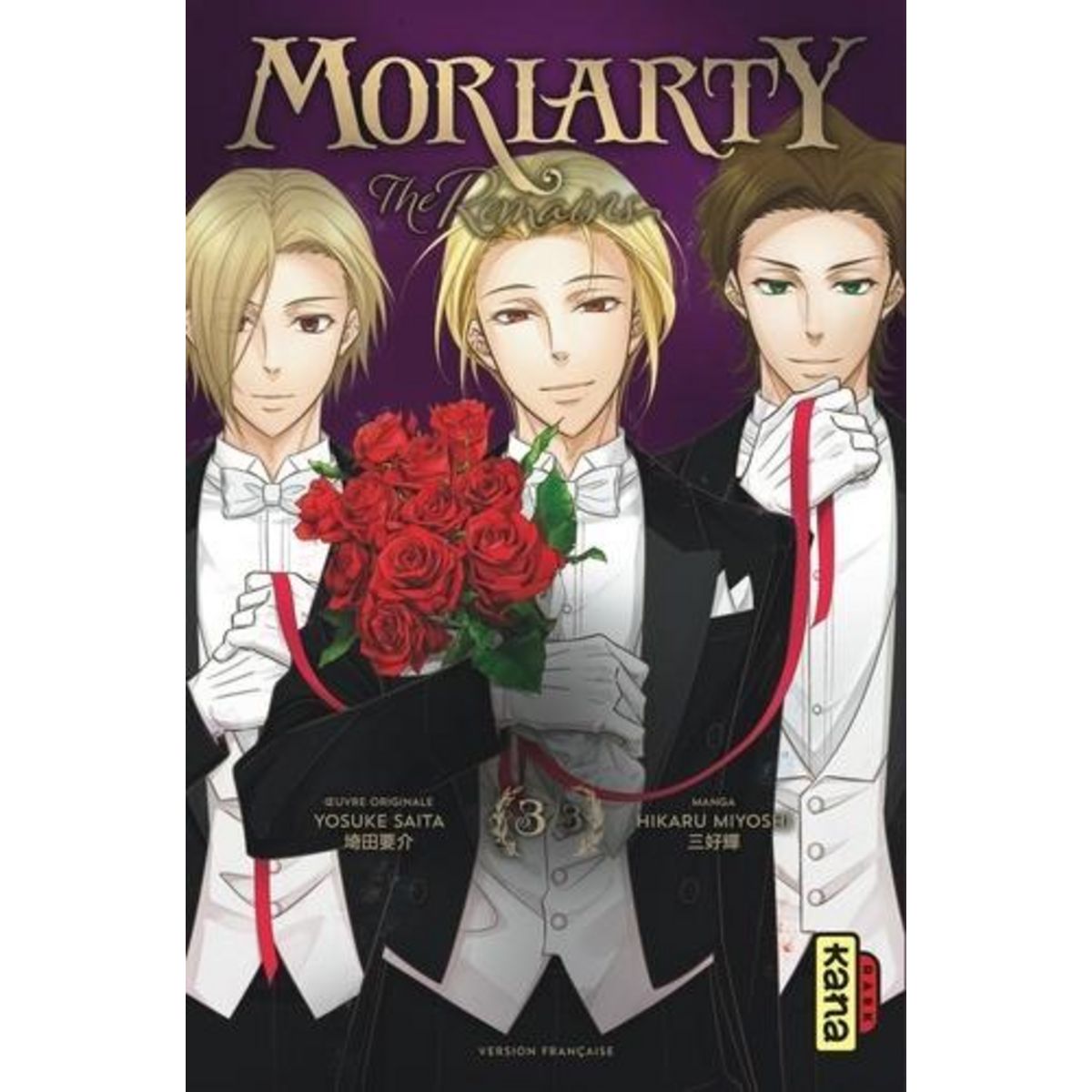 MORIARTY - THE REMAINS TOME 3 , Miyoshi Hikaru