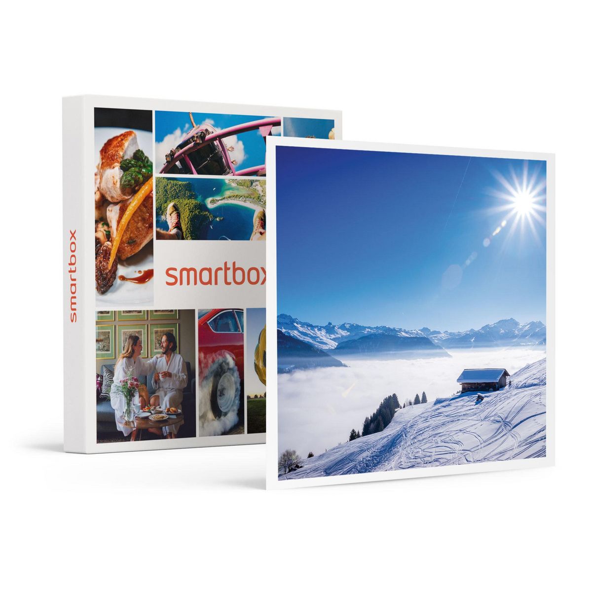 Smartbox Vol en hélicoptère de 1h au-dessus de Hauteluce - Coffret Cadeau Sport & Aventure