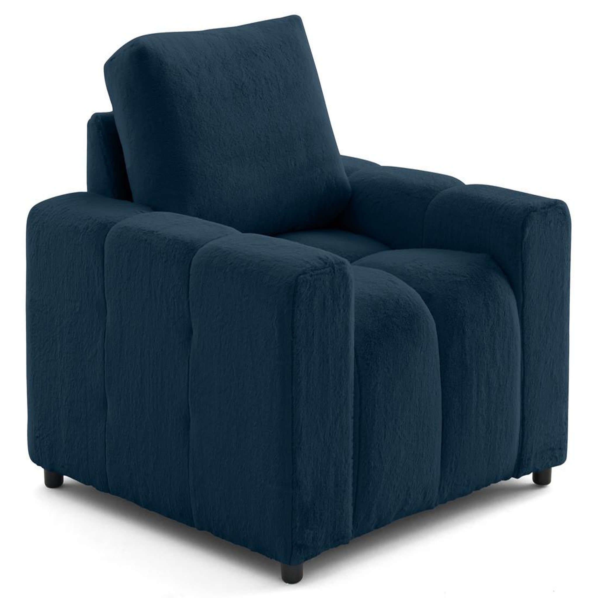 Voir la diapositive 1 : LISA DESIGN Crocus - fauteuil en fausse fourrure