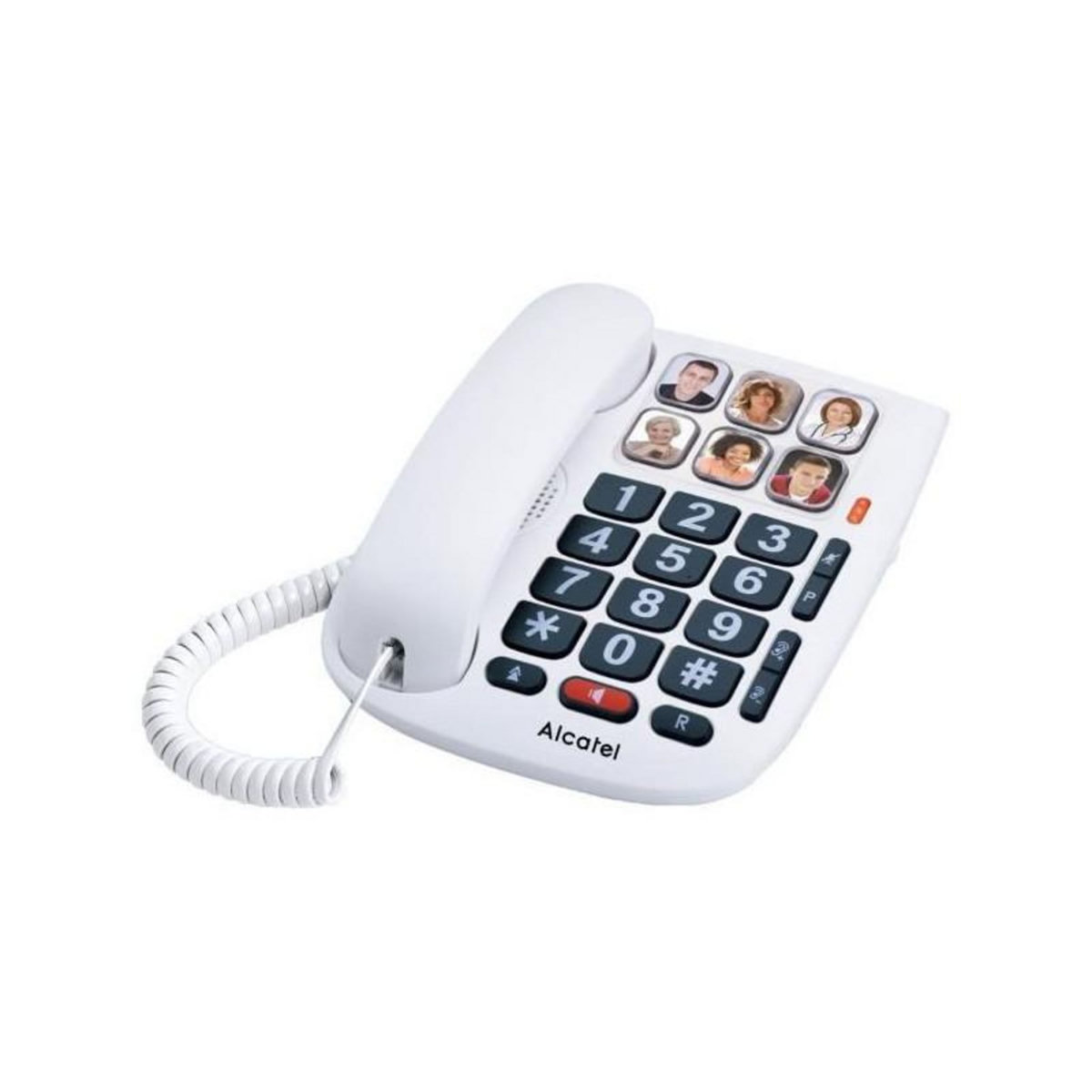 ALCATEL HOME Alcatel TMax 10 Blanc Telephone Filaire Senior