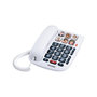 Voir la diapositive 1 : ALCATEL HOME Alcatel TMax 10 Blanc Telephone Filaire Senior