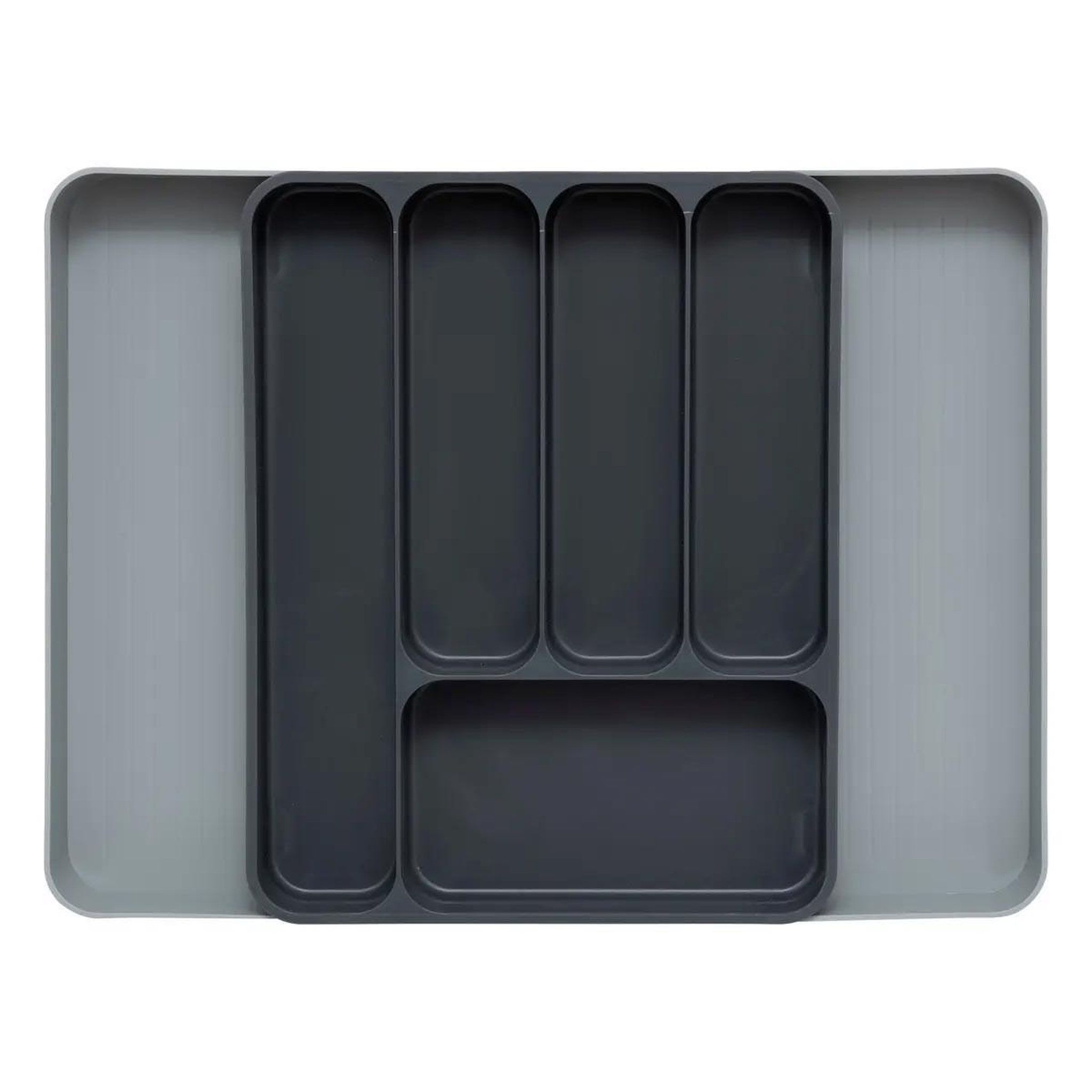 Voir la diapositive 4 : FIVE Range-couverts extensible  xl  39cm gris