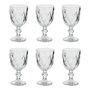 Voir la diapositive 1 : SECRET DE GOURMET Lot de 6 Verres à Vin  Lea  23cl Transparent