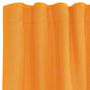 Voir la diapositive 5 : VIDAXL Rideaux en voile avec boucles 2 pcs orange 140x245 cm