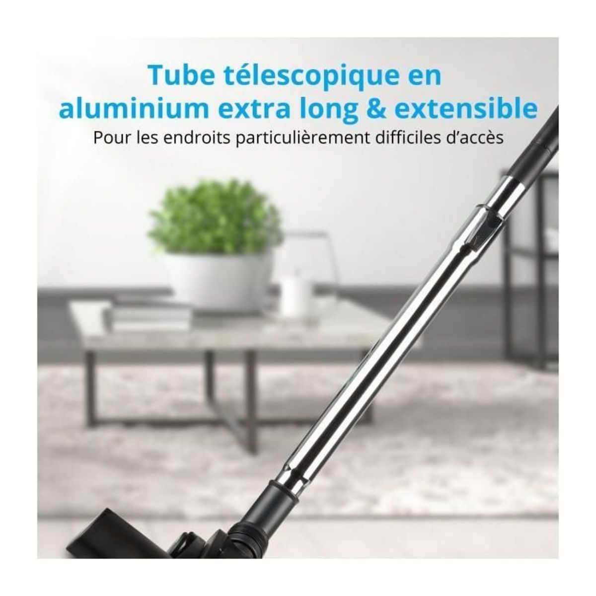 Medion MEDION MD 19407 Aspirateur Cyclonique sans sac - Puissance 800W - Capacité bac a poussiere 2 L - Filtre HEPA - Accessoires int