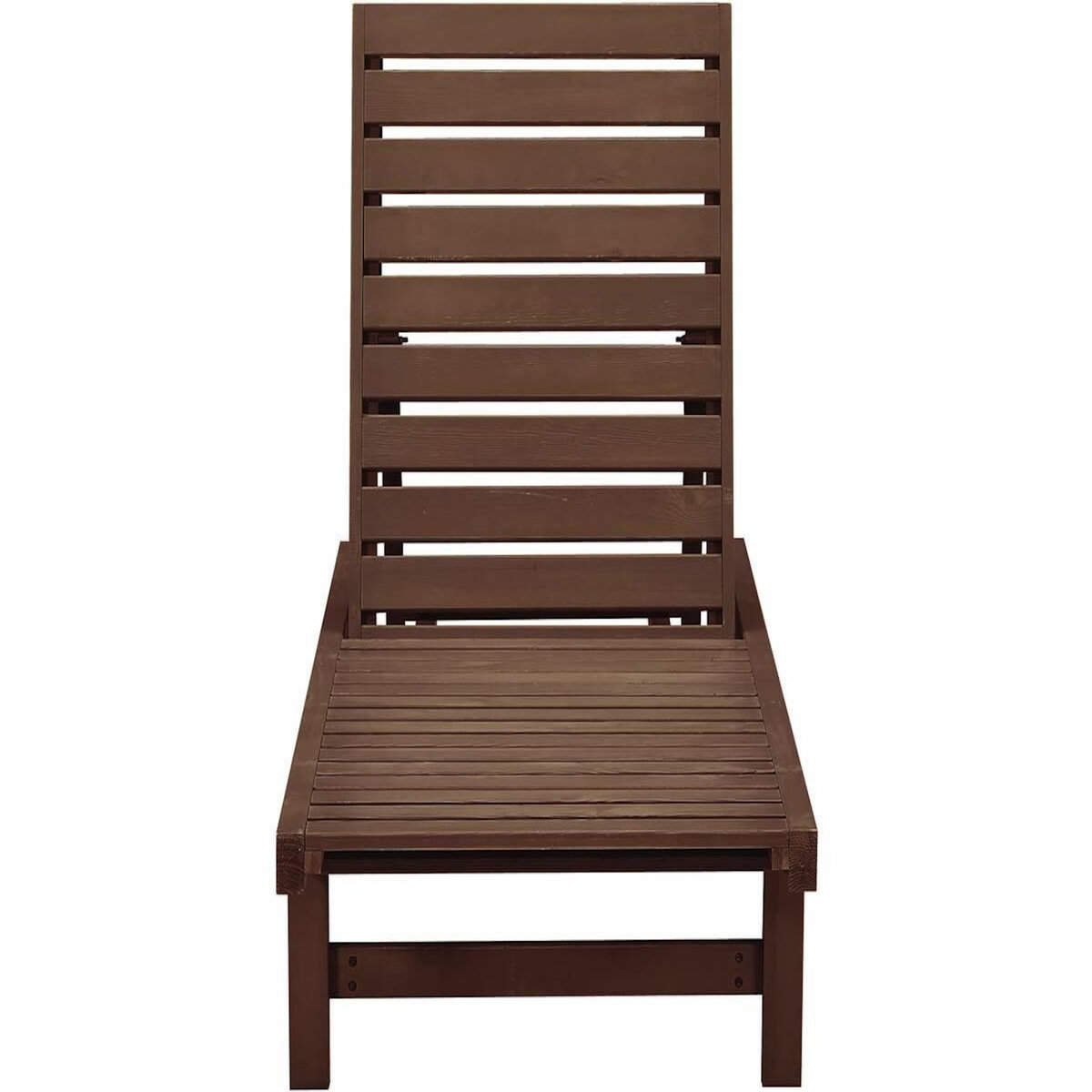 Habitat et Jardin Bain de Soleil en bois  Rawai  - Marron