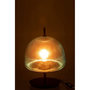 Voir la diapositive 3 : Paris Prix Lampe à Poser en Verre  Oasis  25cm Bleu