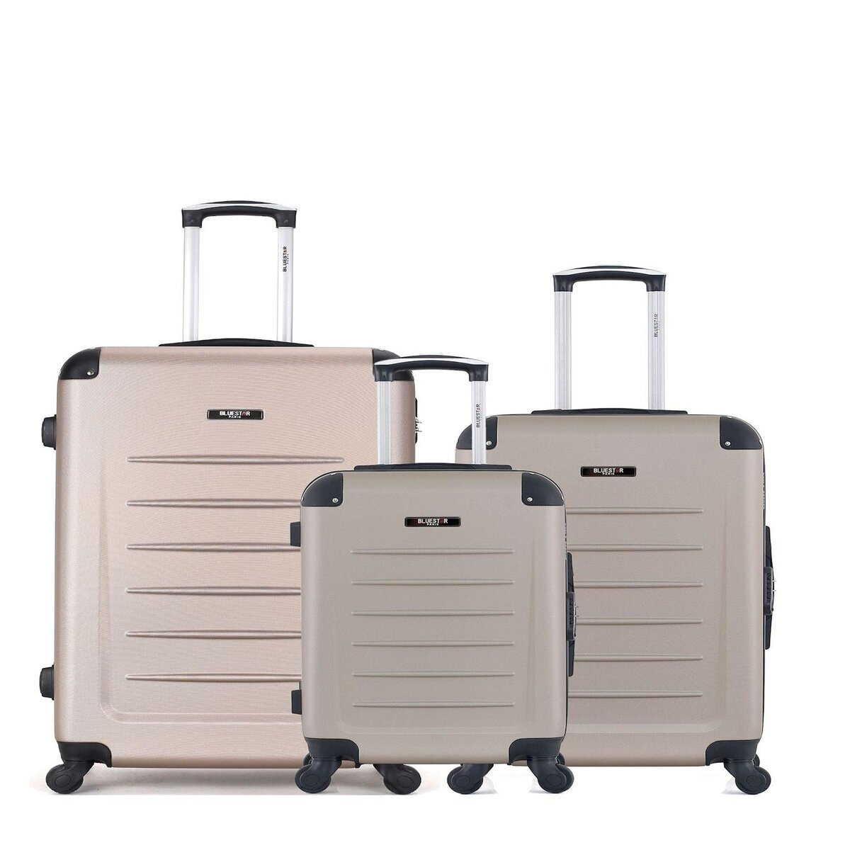 BLUESTAR BLUESTAR - LOT DE 3 - Valises grand format, weekend et cabine OPERA