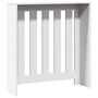 Voir la diapositive 5 : VIDAXL Cache-radiateur blanc 78x20x82 cm bois d'ingenierie