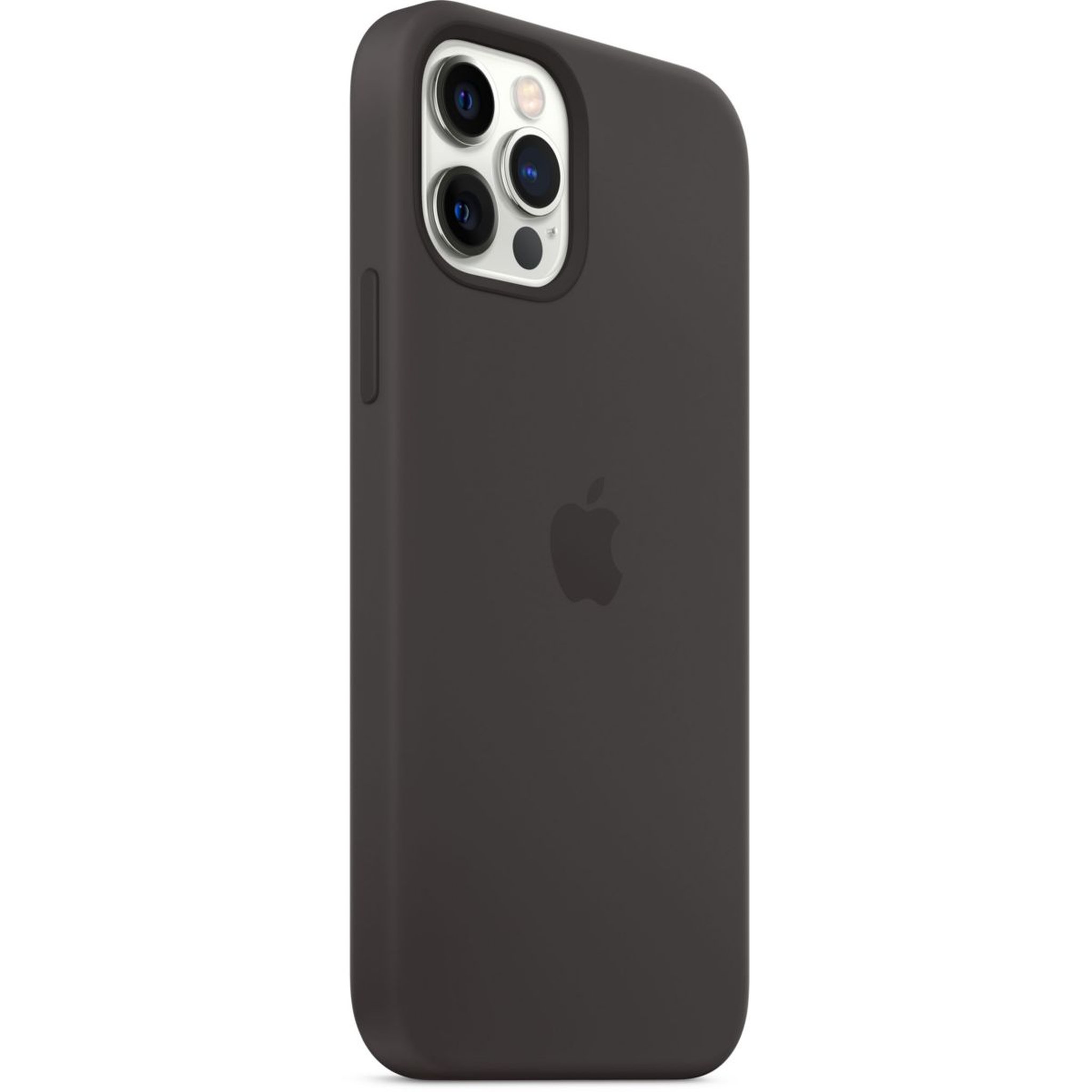 Voir la diapositive 4 : APPLE Coque iPhone 12/12 Pro Silicone noir MagSafe