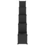 Voir la diapositive 5 : VIDAXL Cubes de rangement 15 pcs avec portes Noir PP