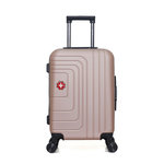 SWISS KOPPER SWISS KOPPER - Valise Cabine RUTI 55 cm 4 Roues. Coloris disponibles : Violet, Orange, Beige