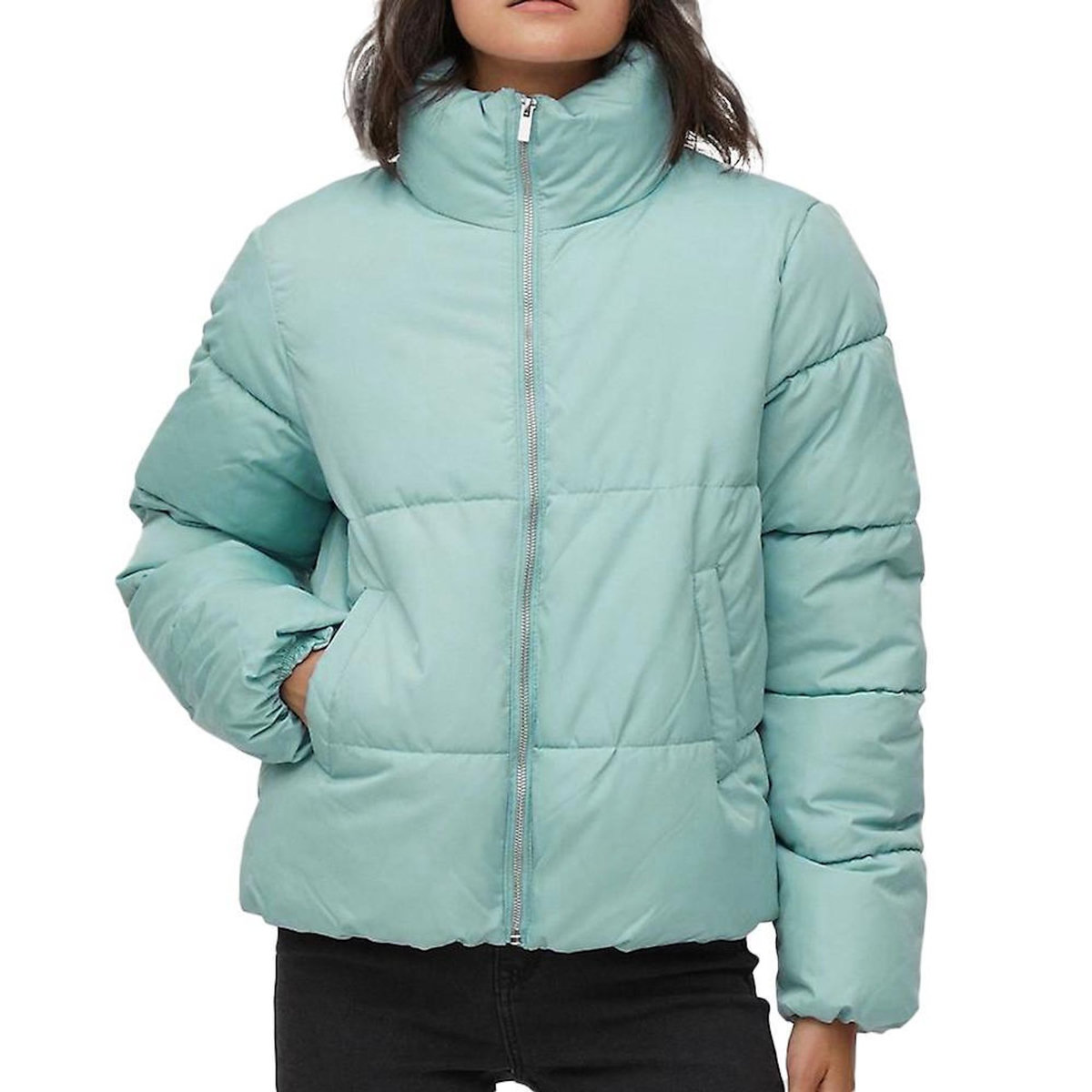 Vila Doudoune Bleu Femme Vila Vitate