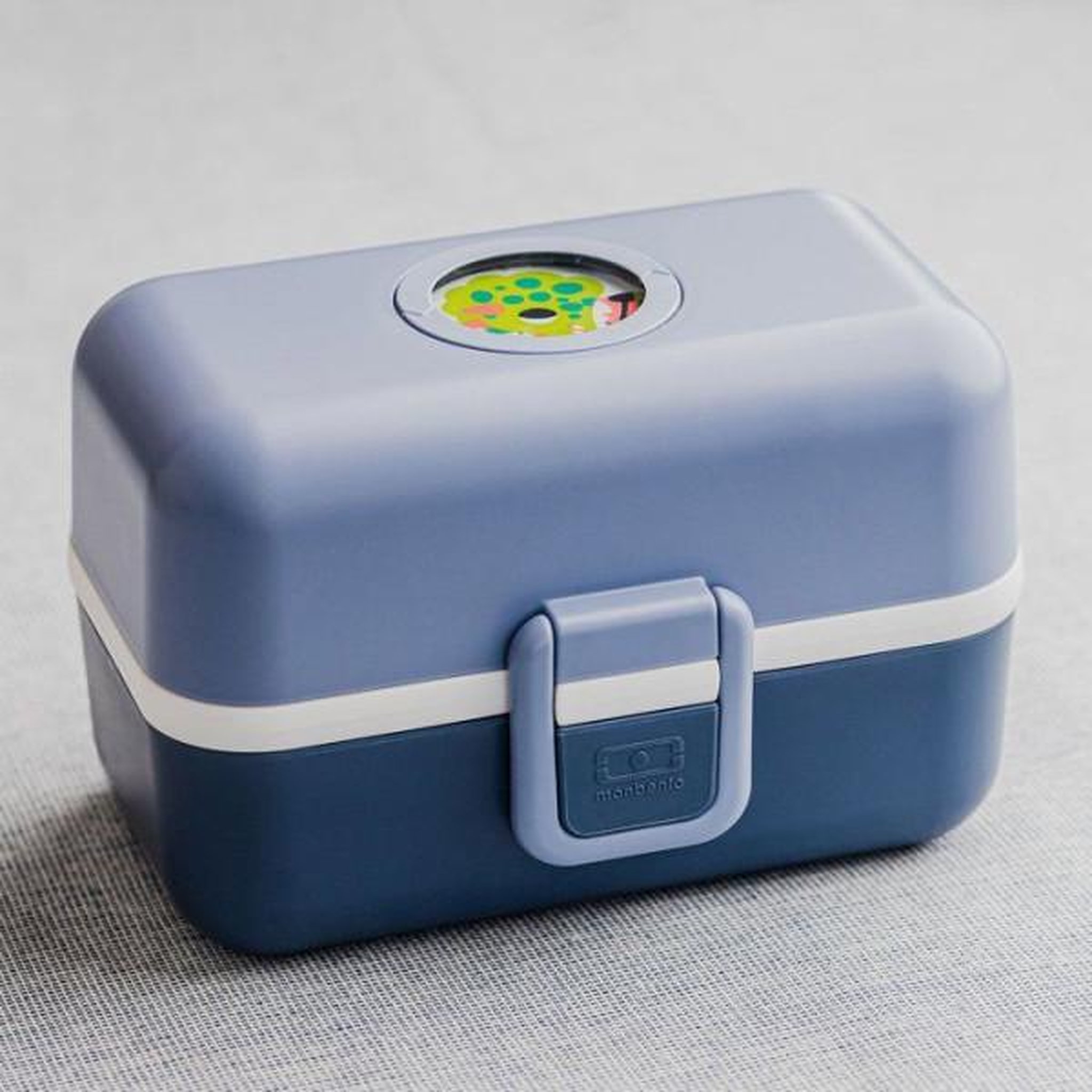 Voir la diapositive 4 : monbento Lunch Box Enfant - MONBENTO - 3 Compartiments - Sans BPA - MB Tresor Bleu Infinity