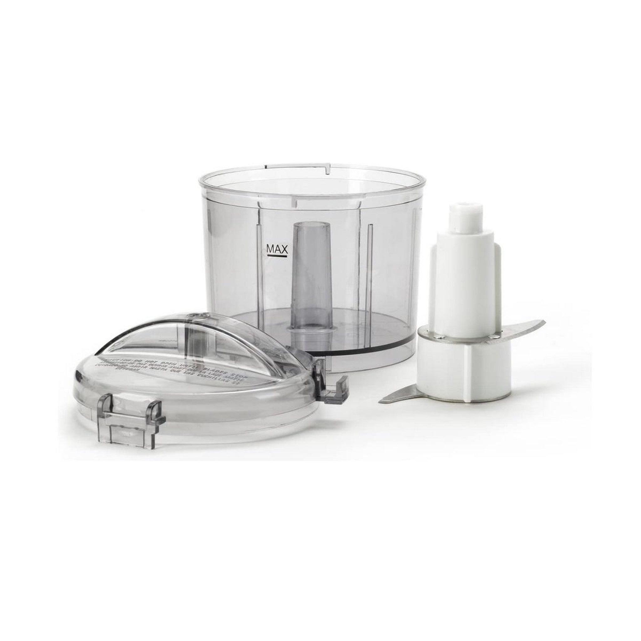 Voir la diapositive 2 : Black et Decker Mini-hachoir 0.35l 120w blanc - BXCH120E