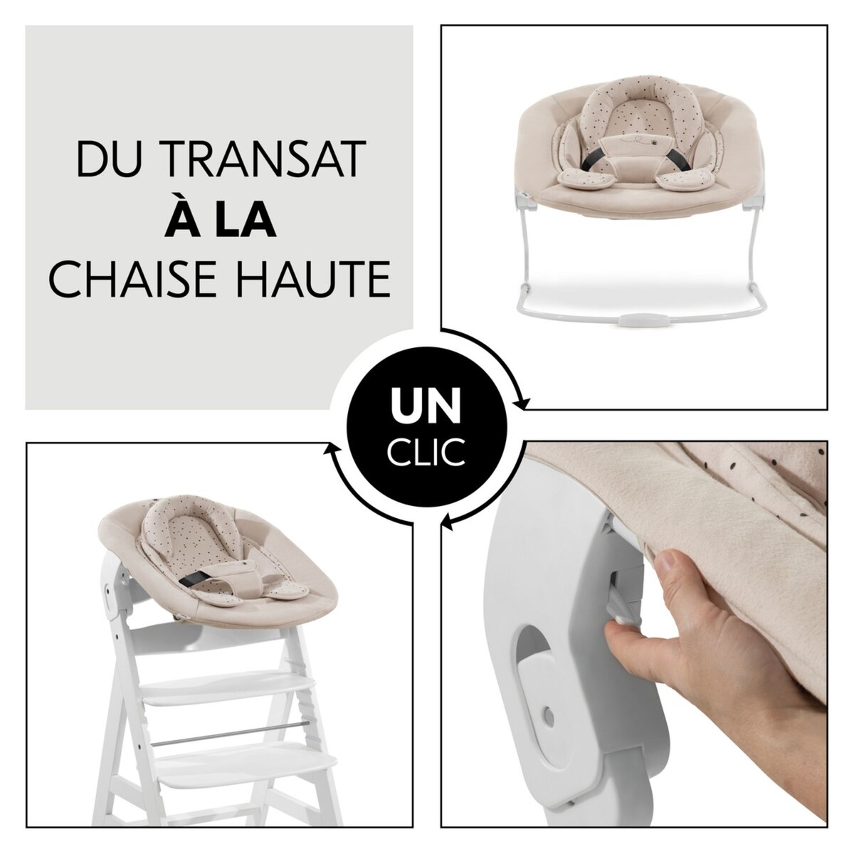 HAUCK Transat Alpha Bouncer 2en1