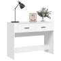 Voir la diapositive 4 : VIDAXL Table console Blanc 100x39x75 cm Bois d'ingenierie