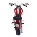 Paris Prix Patère Murale Vintage  Motard I  65cm Rouge