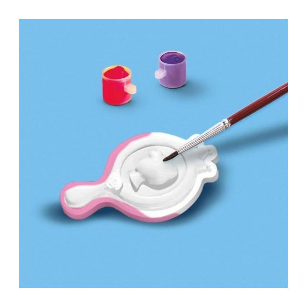 SES Creative Moulage et peinture - Toiles pour peindre des princesses 3x - Loisirs créatifs - SES CREATIVE - Réaliser 3 peintures de prince