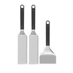 NAPOLEON Kit de démarrage pour plancha avec 2 spatules inox aux bords biseautés et 1 grattoir - Napoléon