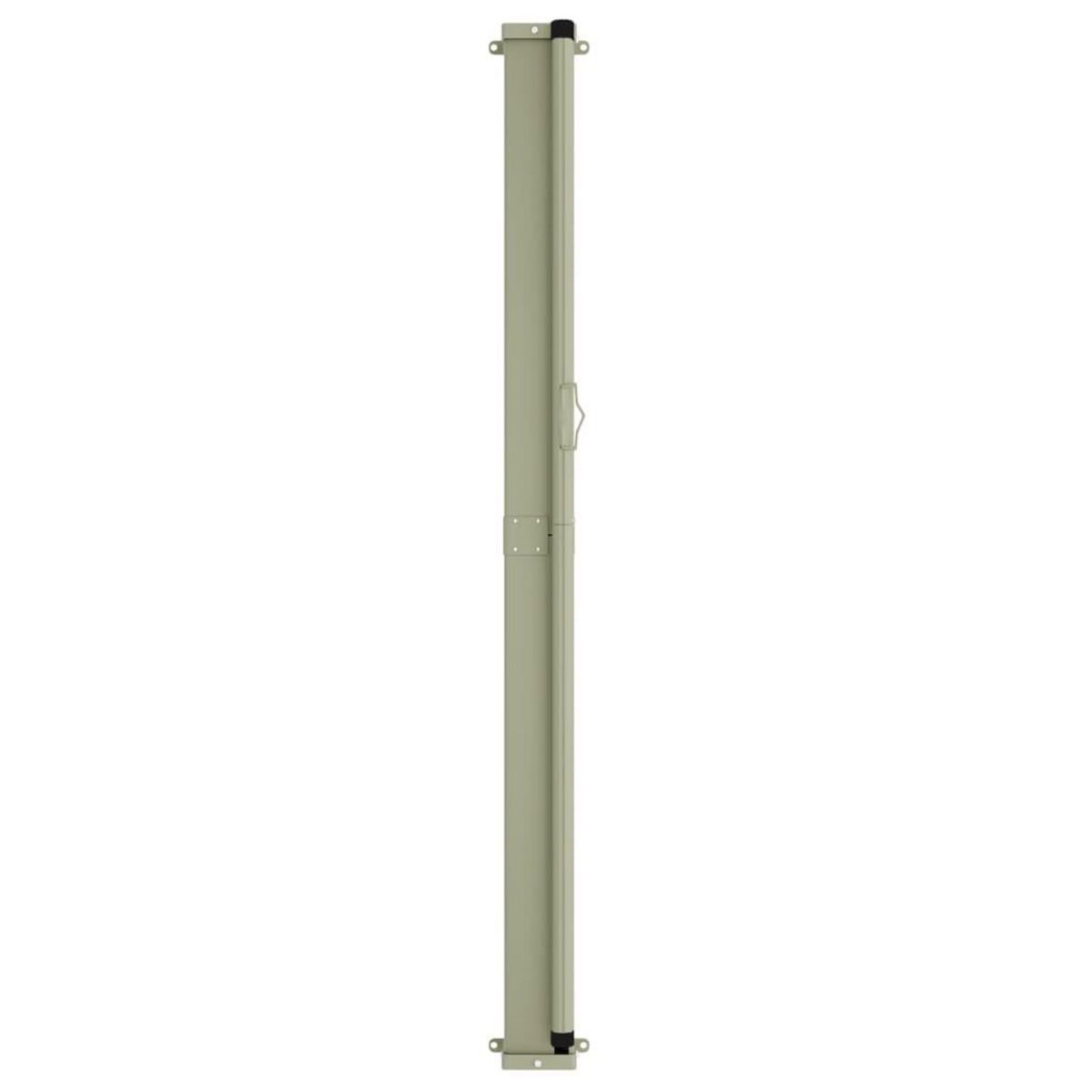 VIDAXL Auvent lateral retractable de patio 160x300 cm Creme