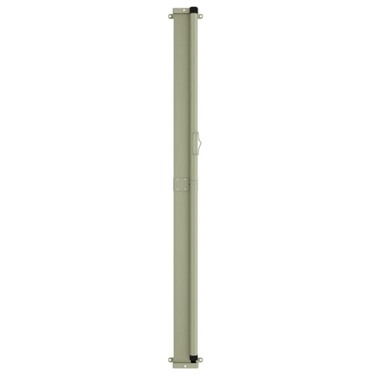 VIDAXL Auvent lateral retractable de patio 160x300 cm Creme