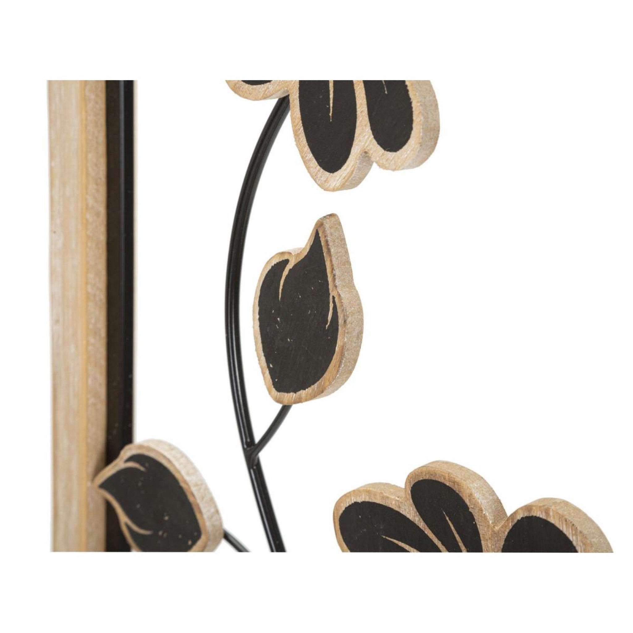 Voir la diapositive 4 : Paris Prix Décoration murale encadrée  girysh  60cm naturel & noir