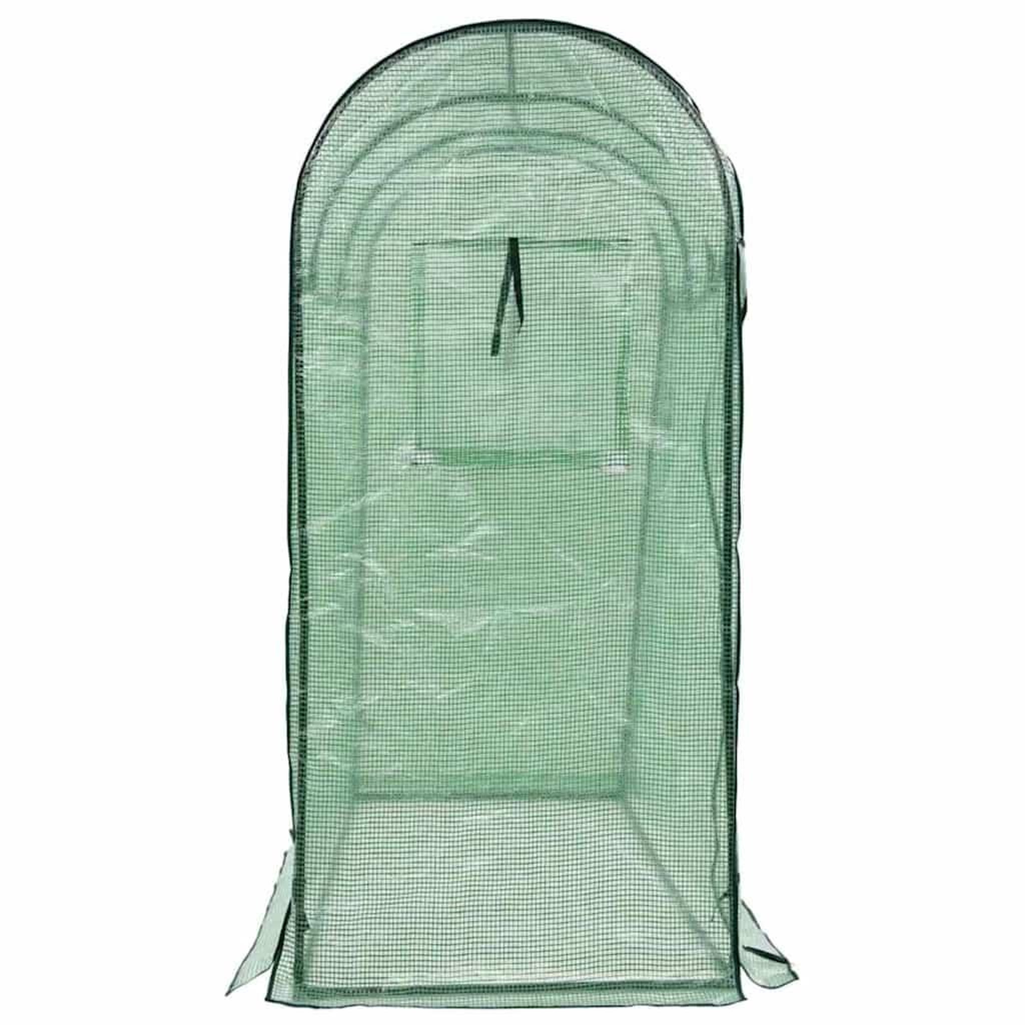 Voir la diapositive 5 : VIDAXL Serre avec porte zippee 200x80x170 cm