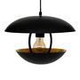 Voir la diapositive 2 : ATMOSPHERA Lampe Suspension en Métal  Estee  33cm Noir