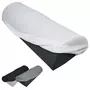 VIVEZEN Drap housse de protection en éponge pour coussin demi-rond 66 cm x 22 cm x 12 cm de table de massage