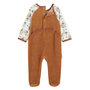 Voir la diapositive 3 : Petit Béguin Pyjama bébé en velours Benghali